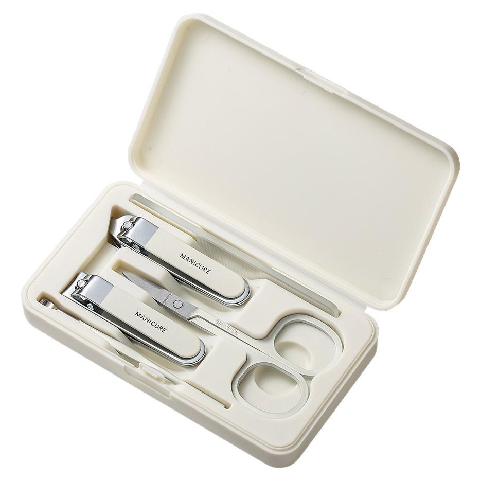 Portable Anti-Splash Nail Clipper & Manicure Set