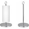 2pcs Paper Towel Holder, Stainless Steel Toilet Paper Holder Stand, Simple Napkin Holder for Kitchen Countertop Bars & Dining Tables