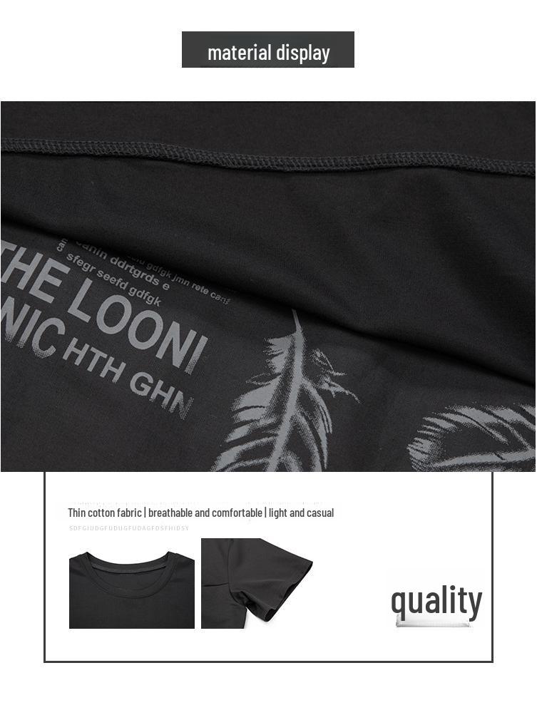 Damen Sommer-T-Shirt mit Digitaldruck und lockerer Passform