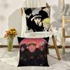 N-NarutoS Pillow Case Cushion Cover Soft Cute Throw Pillow Case For Car Sofa Pillowcase Polyester With Zipper