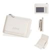 Baellerry Women Tri-fold Short Wallets Artificial Leather Fashion Zipper Coin Purse Card Holder