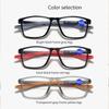 Óculos de leitura anti-luz azul Ultralight TR90 Sport Presbiopia Óculos de grau Mulheres Homens Visão de longe Óculos ópticos Dioptrias para +4.0