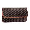 Goyard Sainte-Marie Monogrammed Flap Design Canvas And Leather Clutch Bag Medium Unisex clutch bag Brown STMARIMMLTY-01CL03P