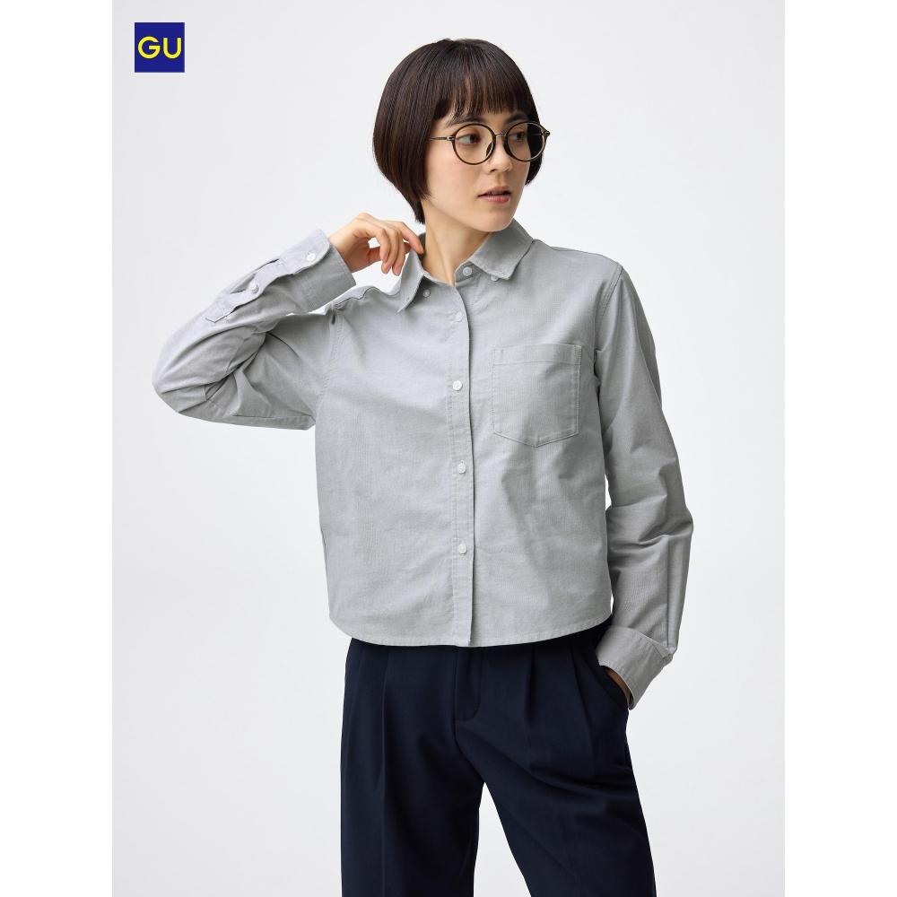 Uniqlo Gu Oxford Short Shirt