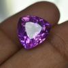Ring Size Purple Tanzanite Natural Trillion Cut 7.95 Ct CERTIFIED Loose Gemstone