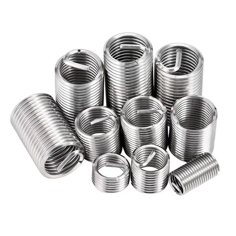 60Pcs Thread Repair Kit Wire Inserts M3 M12 Robust Fasteners for Auto Bicycle Repairs