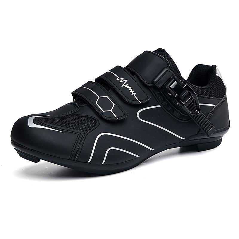 QX2003 Men's Women's Cycling Shoes Low Top Mountain Lock Road Unlock Bicycle Large Rotating Button