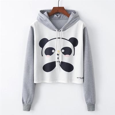 plus size panda hoodie