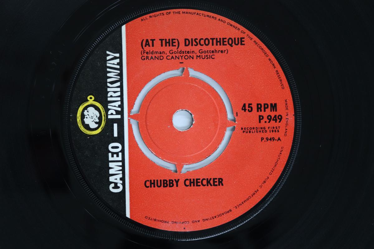 

7inch Record CHUBBY CHECKER - (At The) Discotheque / Do The Fredd P949 Cameo Parkway 1965 UK Soul/Funk Used