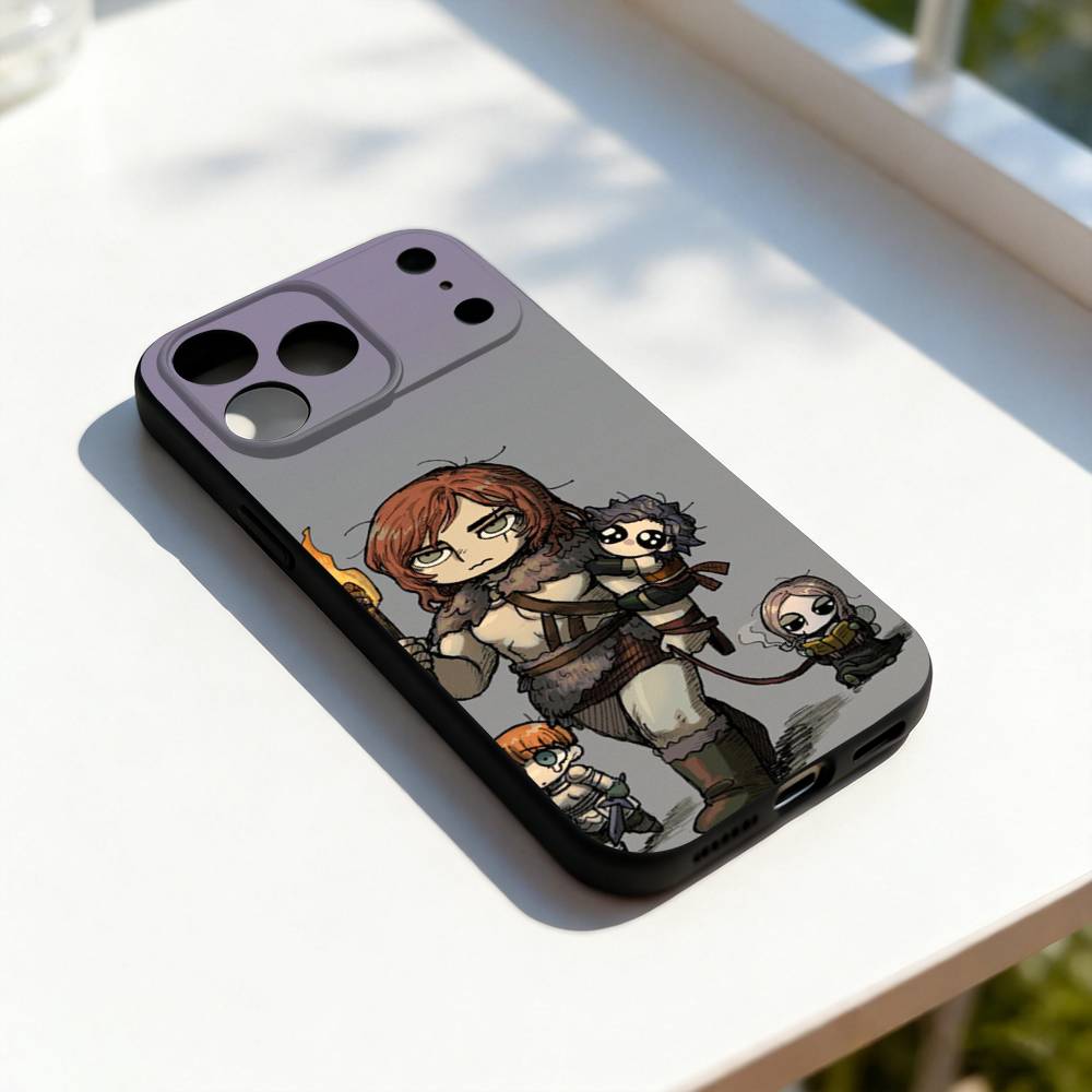 HOT F-Fear and Hunger GAME Phone Case For iPhone 17,16,15,14,13,12,11,Pro,Max,Plus,E,SE4,Air,Mini Black Soft Cover