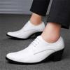 Black Number 39 Black Men's Sneakers Heels White Dress Shoes Man Wedding Shoes For Wedding Sport Besket Comfortable