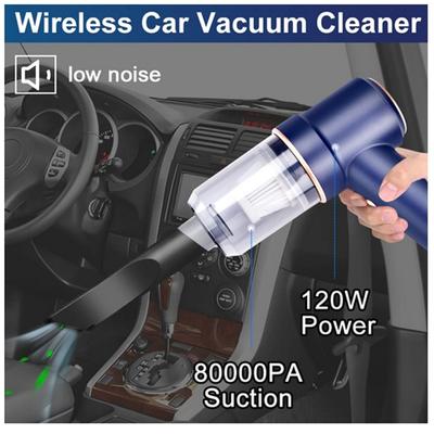 80000Pa Wireless Car Vacuum Cleaner 150W Powerful Suction 2 In 1 Air Blower Air Duster Handheld Highpower Duster For Home Office
