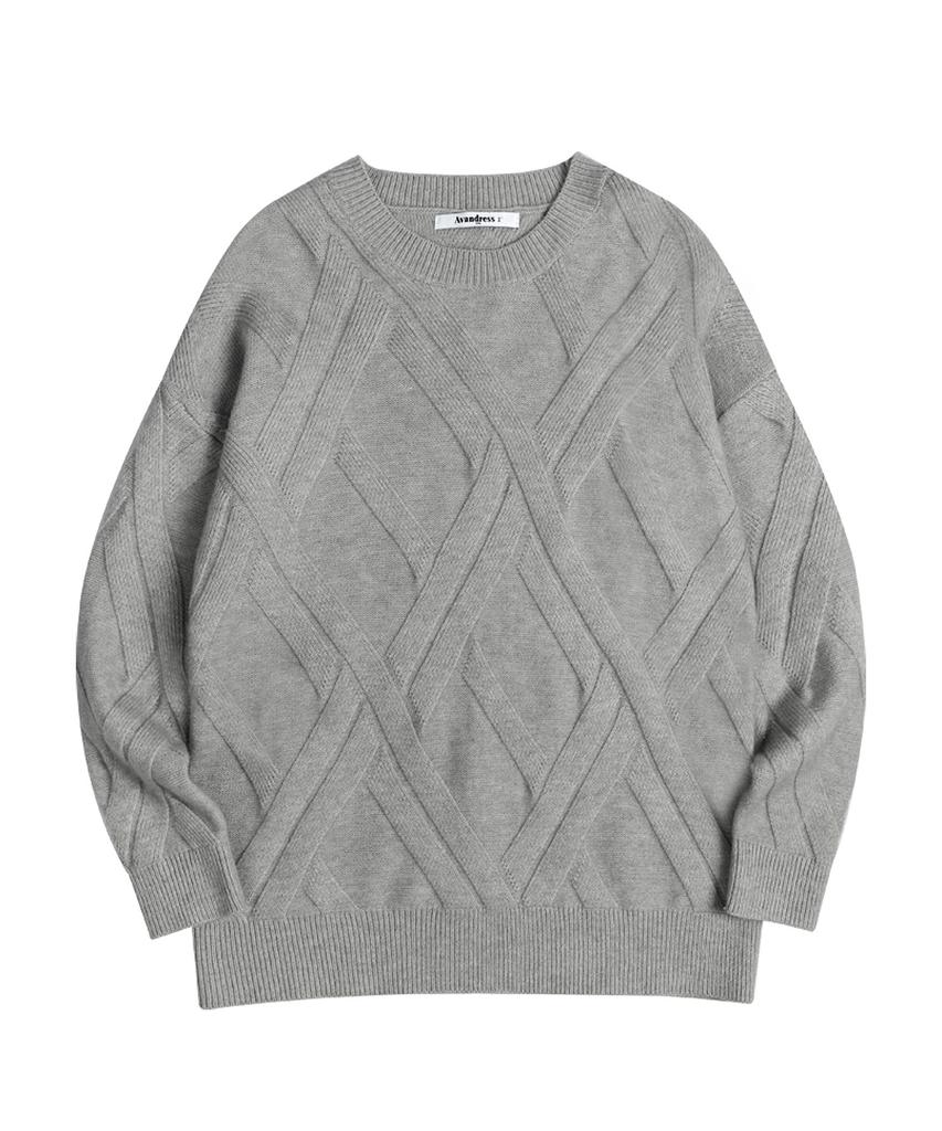 AVANDRESS Cross Round Knit - 5 Col