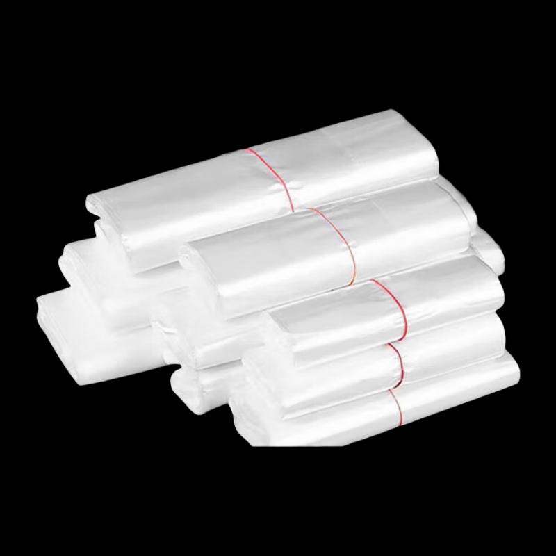 NHZHIW Disposable Transparent Plastic Shopping Bags