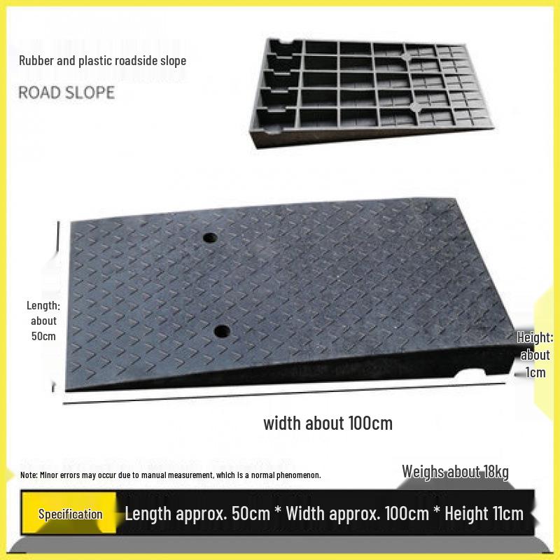 Portable Rubber Plastic Curb Ramp Step Pad