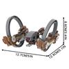 MOOXI Weltraumkrieg Panzer Modell Bausteine DIY Diorama Erwachsene Kinder Spielzeug Bausteine Set Montessori Geschenke Raumdekoration