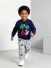 Autumn 26 EU/US Style Boys' Jogger Pants with Colorful Dinosaur Print