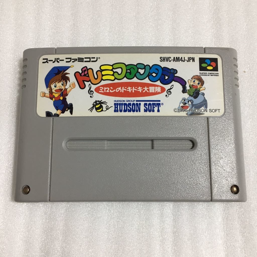 Used DoReMi Fantasy: Milon's DokiDoki Adventure SFC SNES Super Famicom SHVC-AM4J tested working Nintendo Action Hudson NTSC-J Super Nintendo Cartridge