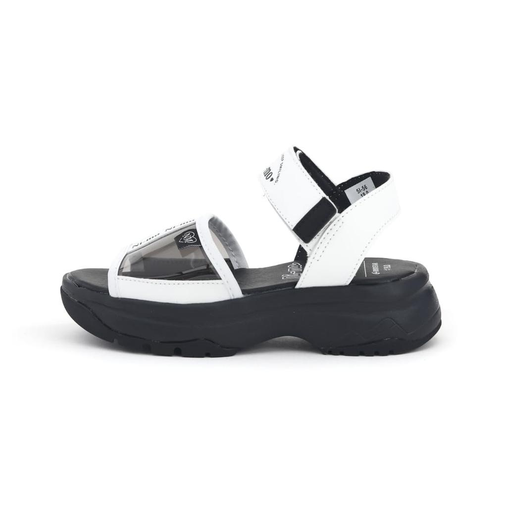 Sandalen NM J131 Mädchen cm 2E [Moonstar] Weiß/Schwarz 22.0