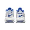 Nike Air More Uptempo GS Balts Karaliski Zils Bērnu Kedas Samits-Balts Futbola-Pelēks Sacīkšu-Zils FN4857-100