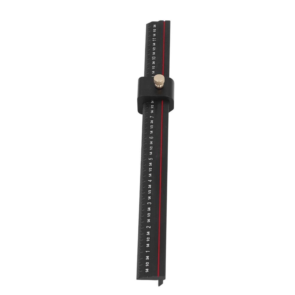 L Shape Marking Gauge Adjustable Slide Stop Construction Ruler Slide Stop Ruler Home Renovation