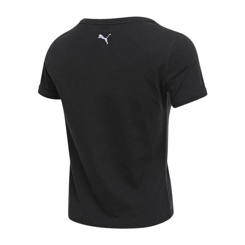 PUMA SS25 Regular T Shirt Women's Black 633138-01