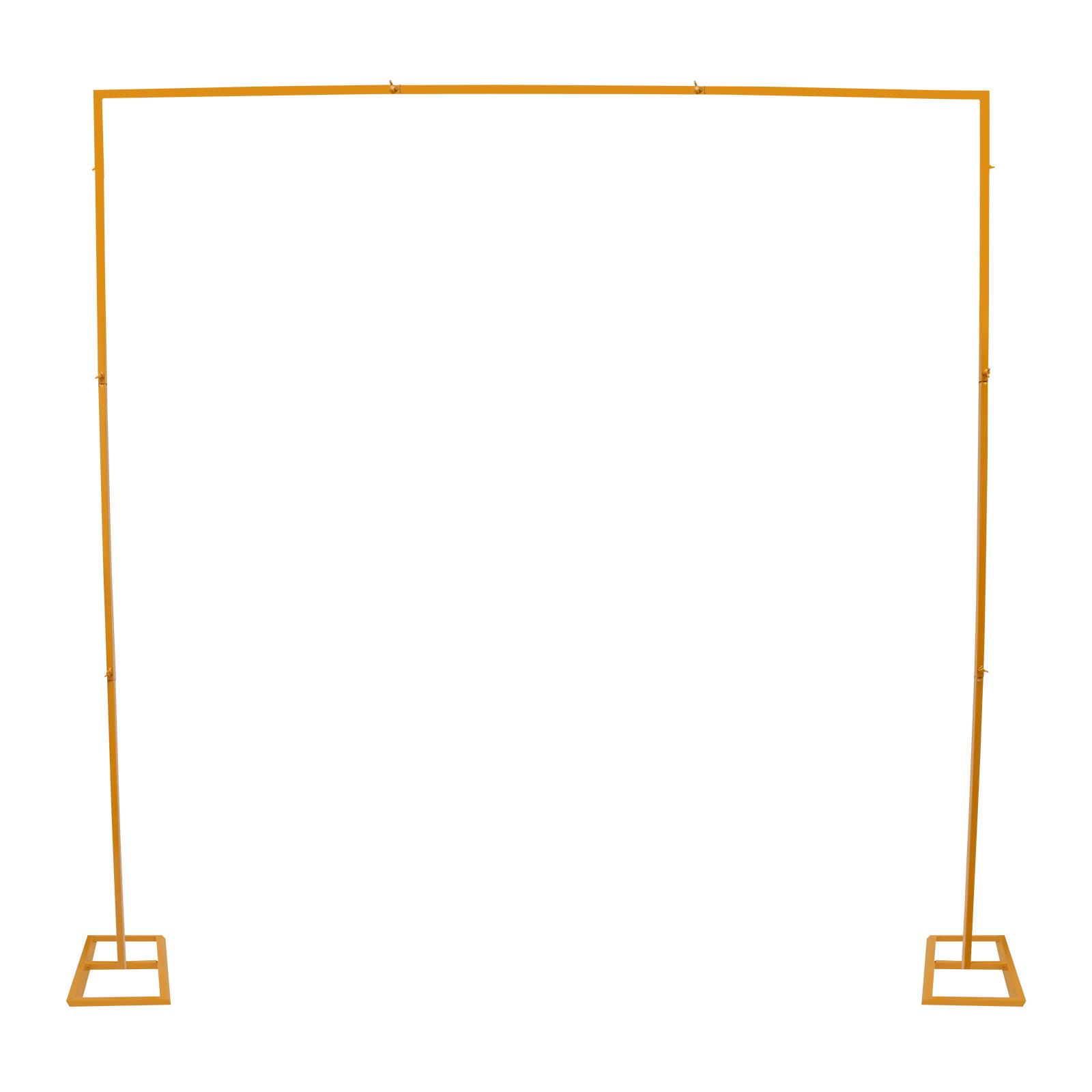 

2.4x2.4M Золотой/Белый Свадебный Фон Стойка Квадратная Садовая Арка для Свадеб, Украшения для Вечеринок по Случаю Дня Рождения L золотой