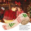 Christmas Packaging Ribbon Christmas Wired Ribbon Burlap Wired Ribbon Weave Ribbon Rustic Ribbon Holiday Ribbon For Wreaths Big