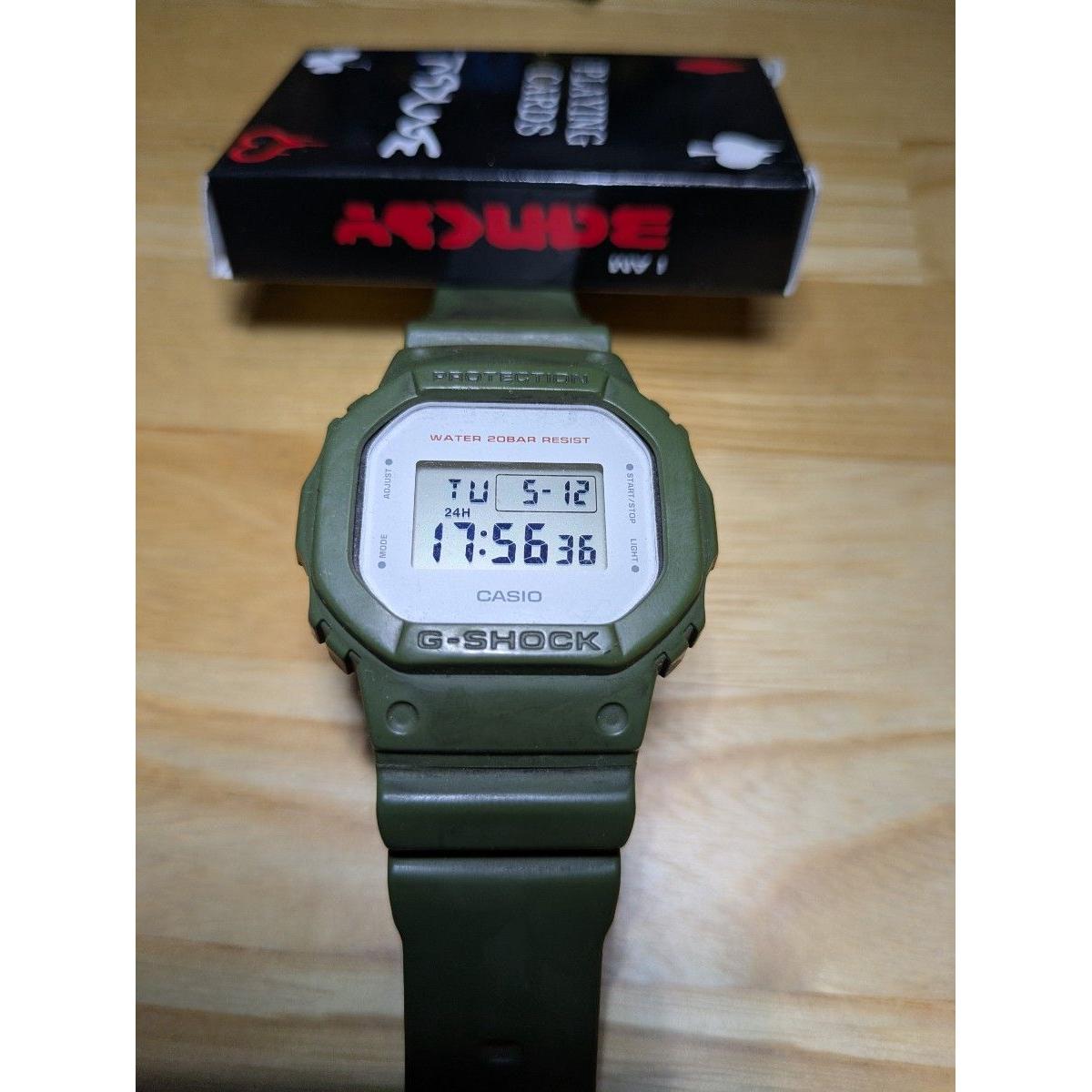 CASIO G-SHOCK DW-5600 Khaki Digital Watch