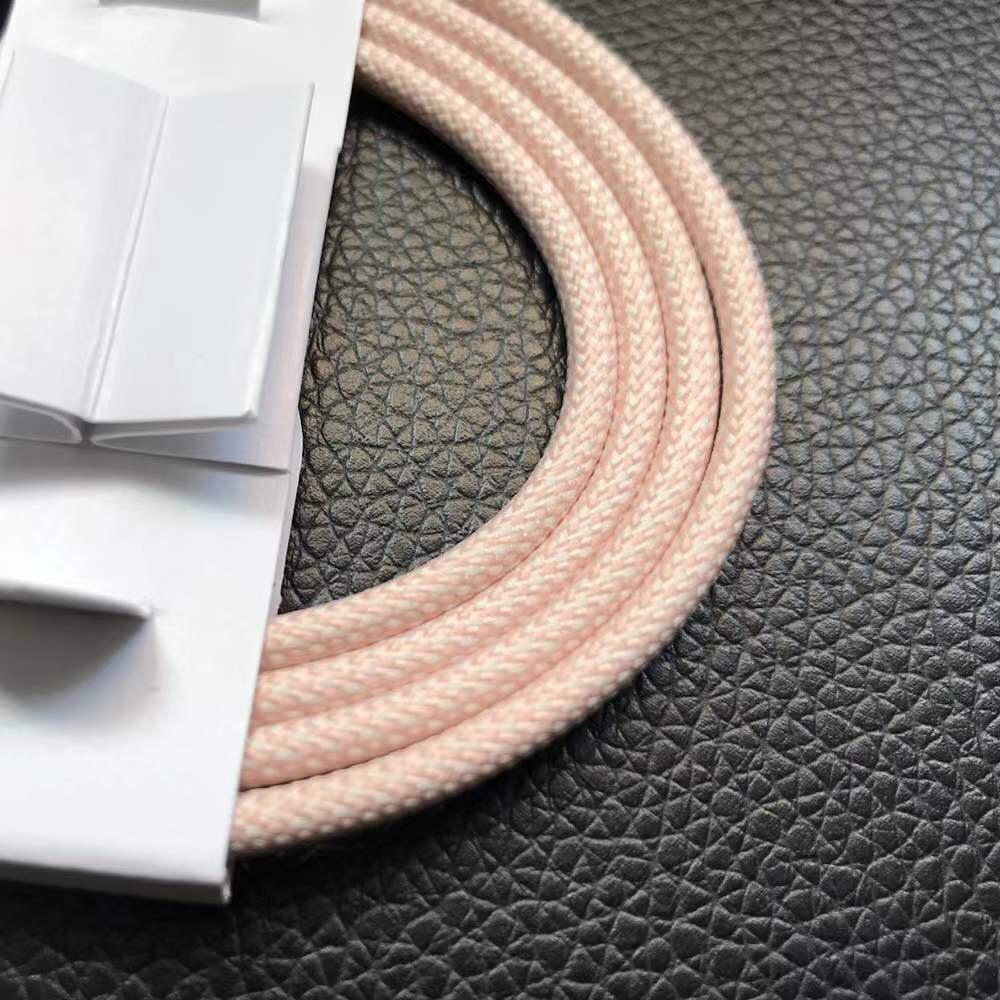 Braided Macaron 20W Fast Charging Cable for iPhone 15/14