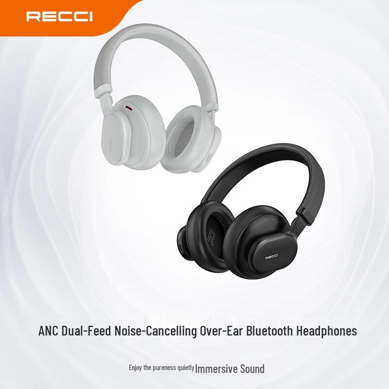 

Recci REP-W93 ANC Wireless Bluetooth Headphones