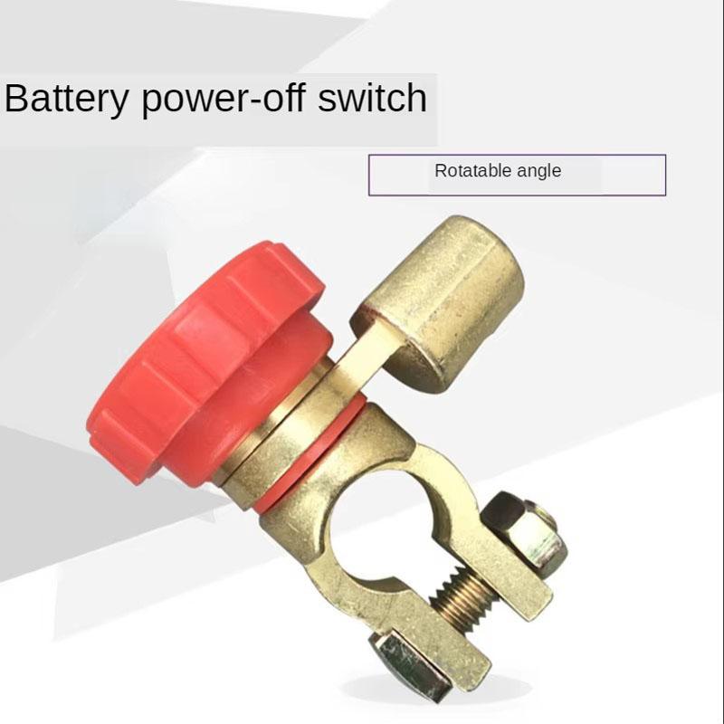 Battery Disconnect Switch Isolator Kill Switch for Car Truck Vehicle Universal Quick Release Terminal Protector