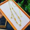 Universal Crystal Bead Chain Necklace with Buckle for Thai Amulets, Thangkas, Dzambhala, or Nine-Tailed Fox.
