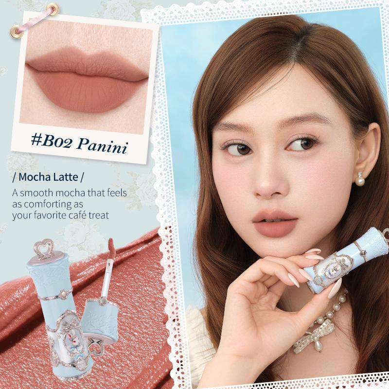 Flower Knows Make-up Bunny Garden Collectie Cloud Lip Crème Mat Fluweelachtige Lippenstift Koreaanse Lip Tint