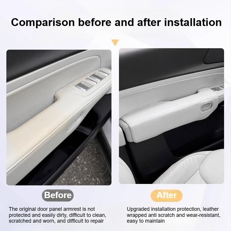 For Xpeng G6 Xiaopeng G6 2025 2026 Door Handle Cover Inner Handle Anti Dirty Pad Interior Accessories