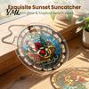 Translucent Puzzle Art Christmas Acrylic Suncatcher, Holiday Tree Snowman Stockings Red Bird Sun Catcher Pet Lover Gift Idea Kit for Adults,