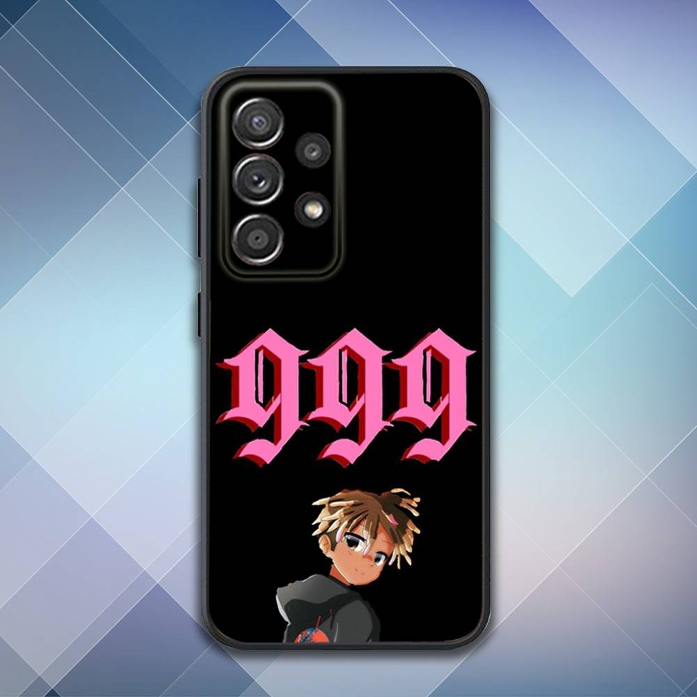 Rapper 999 J-Juice W-WRLD Phone Case For Samsung S25,S24,S21,S22,S23,S30,Ultra,S20,Plus,Fe,Lite,Note,10,9,5G Black Cover