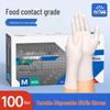 Inco Durable Thick White Nitrile Kitchen & Dishwashing Gloves - Food Grade