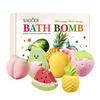 Colorful Fruit Bath Salt Ball 6-piece Set, Cleansing Body Fragrance Bath Salt Ball Skin Care Products