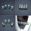 Cars Tire Air Pressure Monitor Alert 4/8/10 Pcs Tyre Cap Indicator Alert Air Pressure Gauge