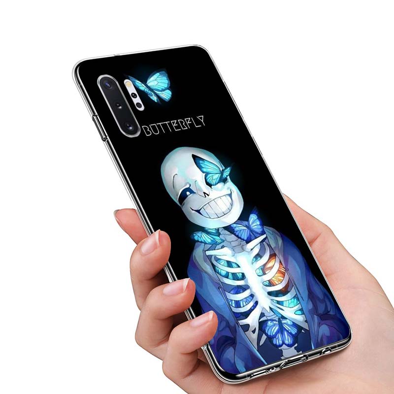 Undertale Papyrus För Samsung Galaxy Note 20 10 9 8 Plus Ultra Lite M21 M31 M31S M10S M20 M21 M32 M12 Mobilskal