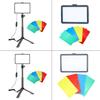 LED Photo Studio Lights 2700-6000K Adjustable Brightness USB Power Optional Tripod And Color Filters For Video Recording