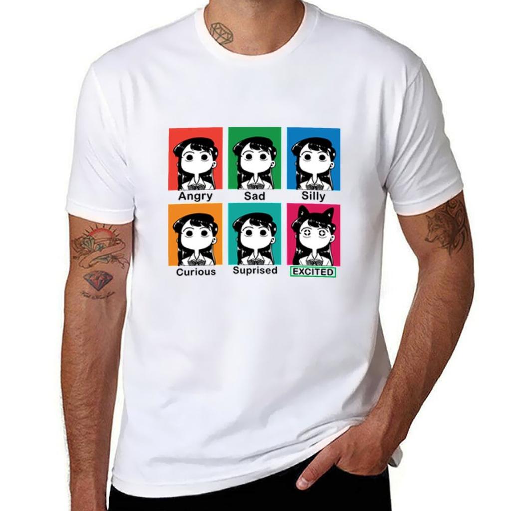 Komi San Wa Komyushou Desu Tshirt Summer Fashion Casual Tee Shirt