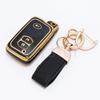 Gold Edge Tpu Auto Keyless Shell Fob Holder For Lexus Lc 200 Car Key Case For Toyota Prius 30 Alpha Aqua Land Cruiser Auris