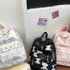 Schoolbag1011 school season summer new high print baby elephant pattern casual fashion backpack
