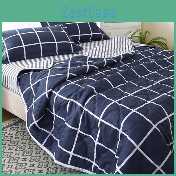 Quilt Skincare Polishing Cool Summer Student Dormitory Water Wash Cotton Single Person Summer Quilt Air Conditioning Quilt Summer Thin Quilt