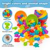 Counting Animal Sorting Toys for Toddlers Preschool Learning Activities for Math Color Cognition Montessori Baby STEM Gift