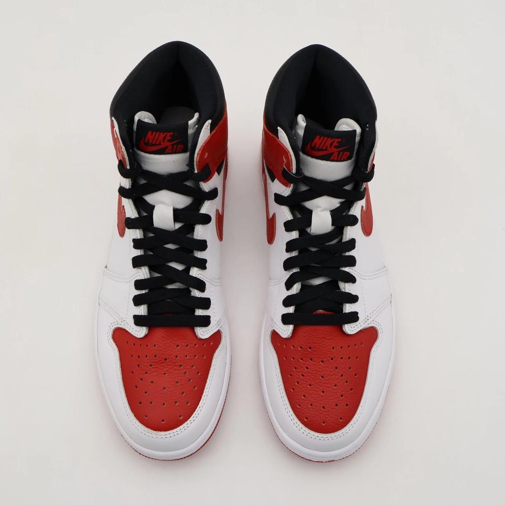 555088-161 Nike Air Jordan 1 Retro High OG Heritage University Red White (Men's)