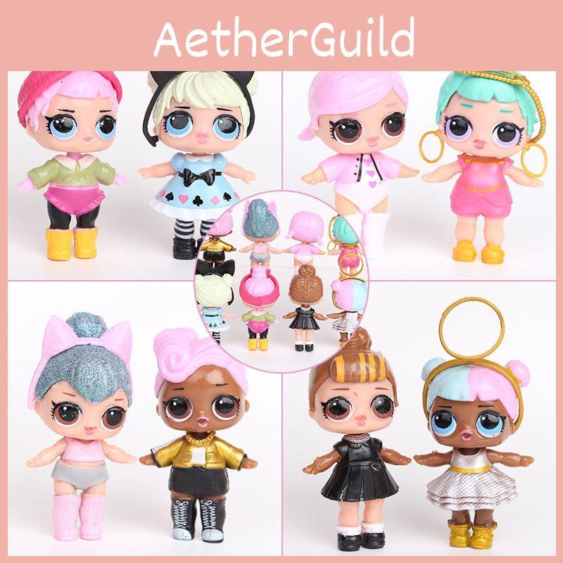 Adorable 8pcs Lol Surprise Figure Doll Toys Perfect For Kids Birthday Decorations