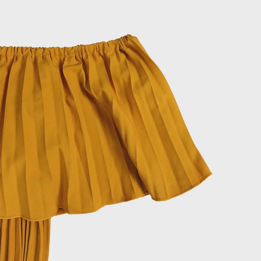 C8514 2023 Off-Shoulder Sexy Ruched Evening Dress – European & American Style